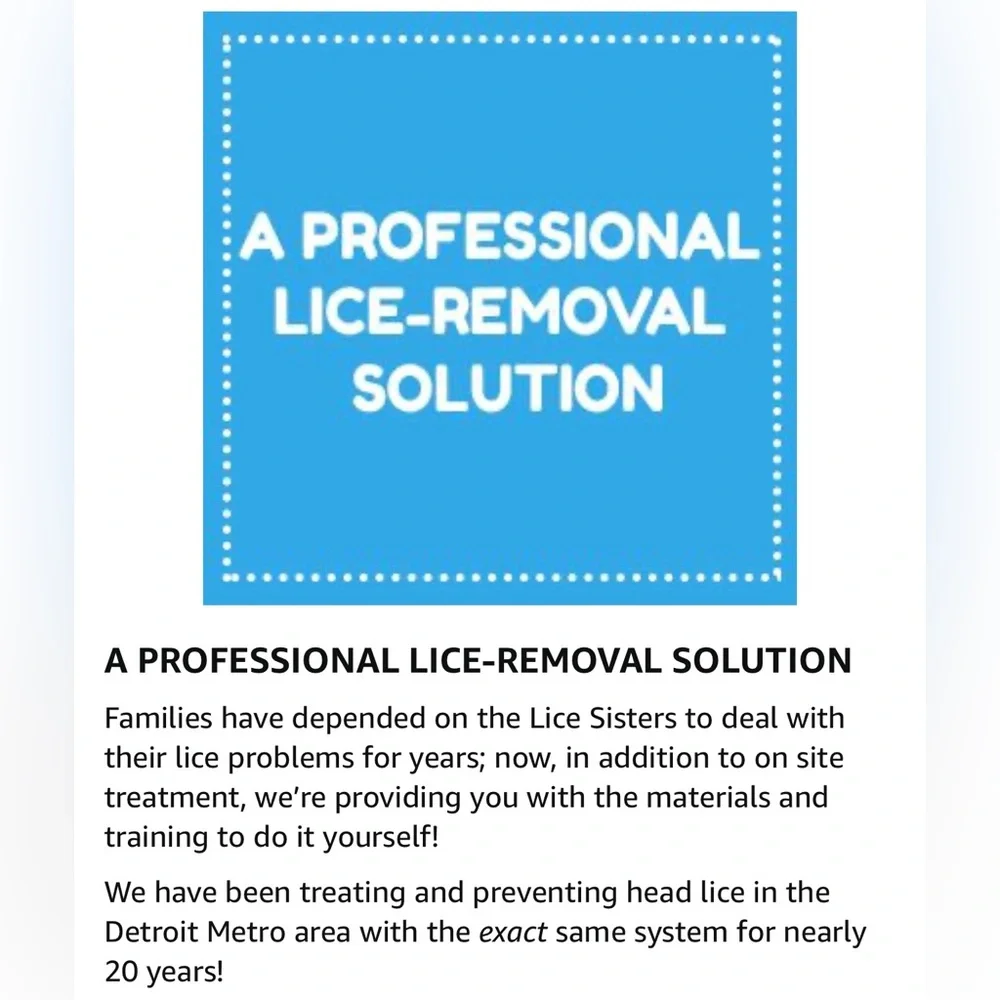 Head Lice Kit - Non-Toxic, Natural Spray Treatment, Comb, Kills Lice & Eggs
